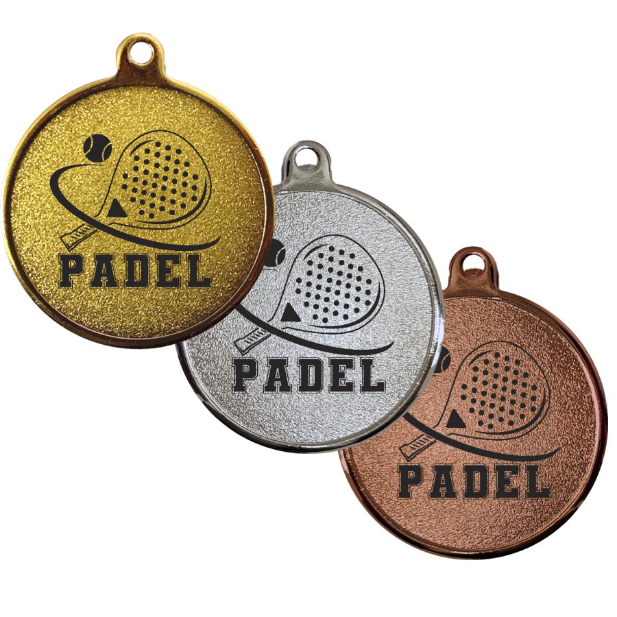 Medalla Pádel 55mm PAD55
