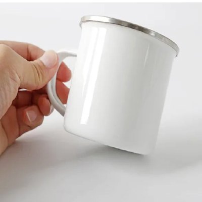 Imagen 4 de Tazón Enlozado M81 Color Blanco NO SUBLIMABLE