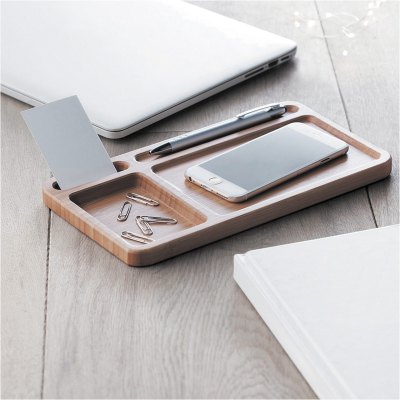 Imagen 3 de Cargador Inalámbrico Escritorio Bamboo T70