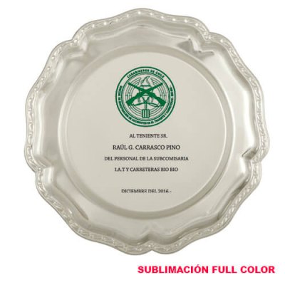 Imagen 3 de Plato Bandeja Redondo 2105 MS