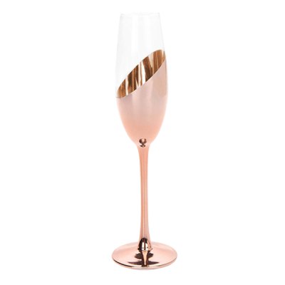 Imagen 5 de Set de 2 Copas Champagne Encobrizadas M84
