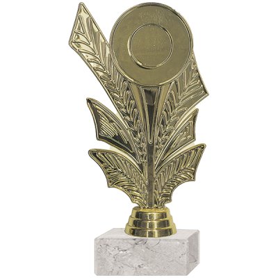 Trofeo plástico Laurel MI36