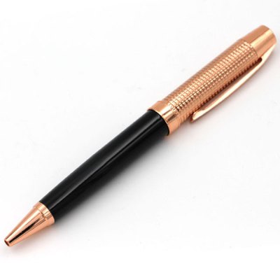 Imagen 2 de Bolígrafo Metálico Encobrizado Negro L75