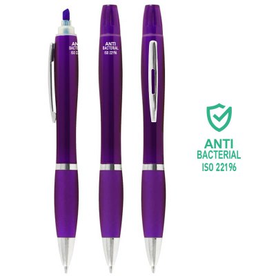 Imagen 4 de Bolígrafo Anti-Bacterial Destacador CO30