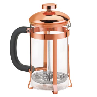 Imagen 3 de Set de Cafetera Francesa y Tazas Encobrizada M82