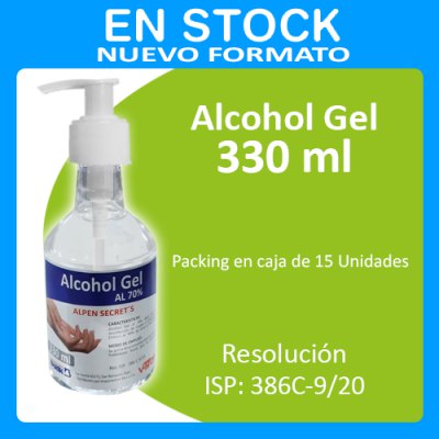 Imagen 2 de Alcohol Gel 330 ml.
