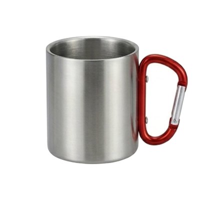 Tazón Acero Inoxidable Asa Mosquetón M203
