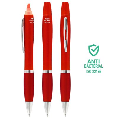 Imagen 2 de Bolígrafo Anti-Bacterial Destacador CO30