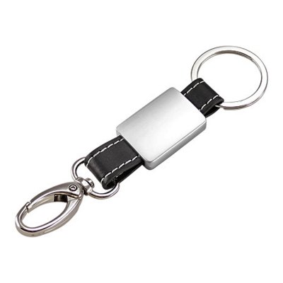 Imagen 2 de Llavero Metálico Símil Cuero K10