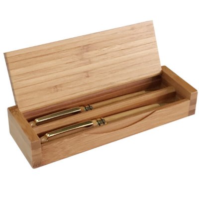 Imagen 5 de Set Bolígrafo Portaminas Bamboo B7