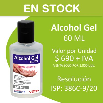 Alcohol Gel 60 ml
