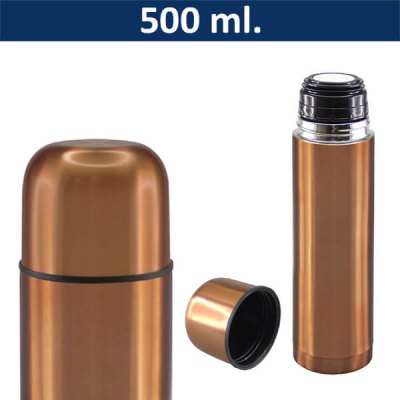 Imagen 2 de Termo Acero Inoxidable Color Cobre ( Pintado )   M61