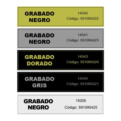 Placas Aluminio Bicapa