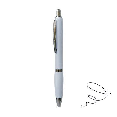 Bolígrafo Plástico blanco L68