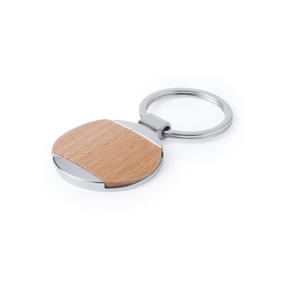 Imagen 2 de Llavero Metal Madera K32