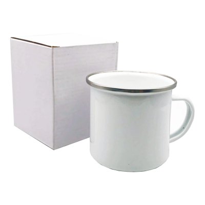 Imagen 3 de Tazón Enlozado M81 Color Blanco NO SUBLIMABLE