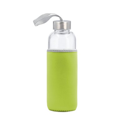 Botella Vidrio con funda M28