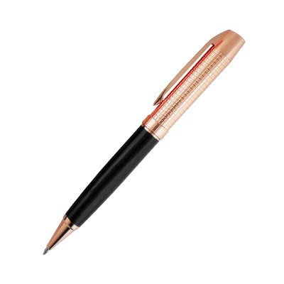 Imagen 2 de Bolígrafo Metálico Encobrizado Negro con estuche L75+B