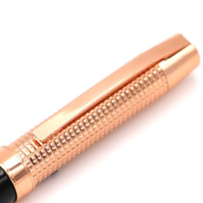 Imagen 3 de Bolígrafo Metálico Encobrizado Negro L75