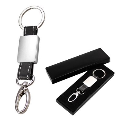 Llavero Metálico Símil Cuero K10