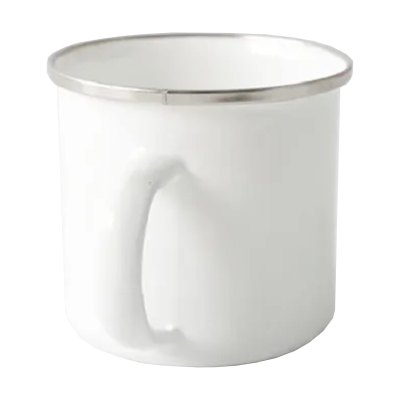 Imagen 2 de Tazón Enlozado M81 Color Blanco NO SUBLIMABLE