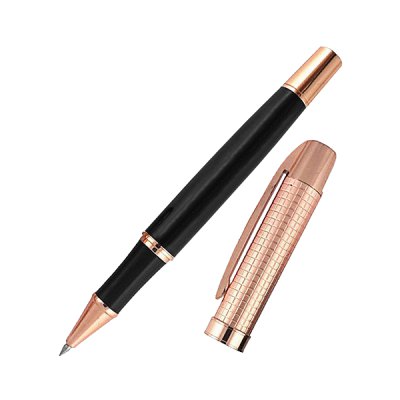 Imagen 2 de Roller Metálico Encobrizado Negro con estuche L76+B